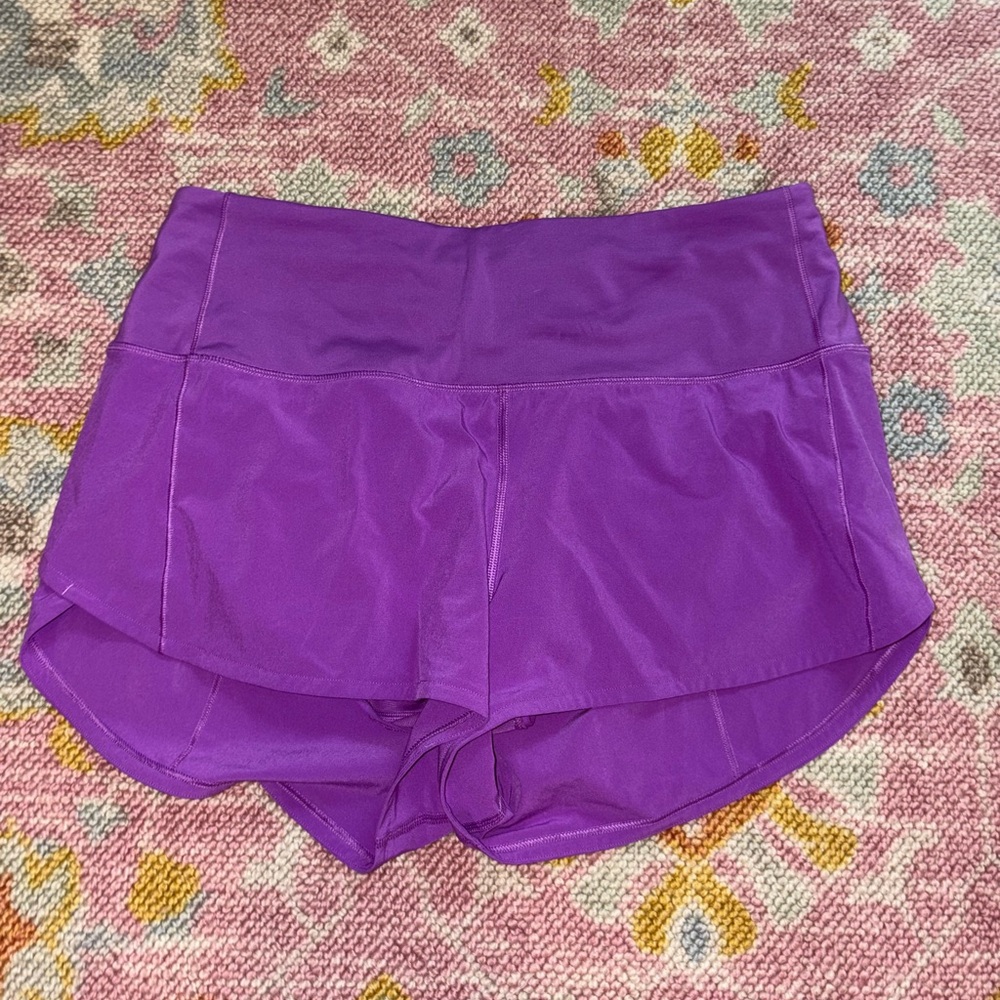 Lululemon High-Rise Speed Up Shorts